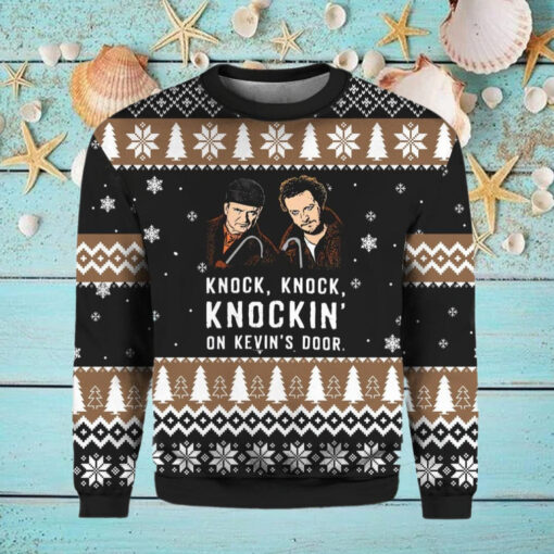 Knock Knock On Kevin’s Door Christmas Ugly Sweater