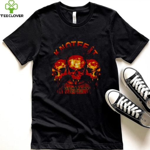 Knotfest Germany 3 Skulls Shirt