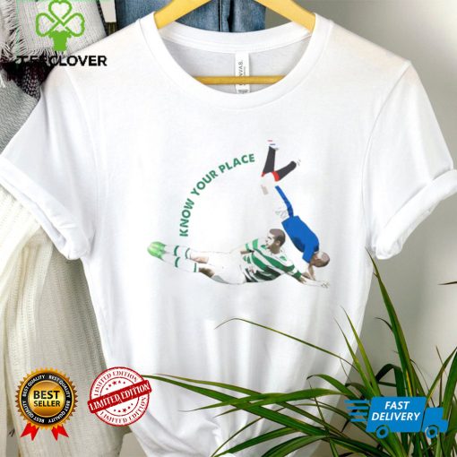 Know your Place soccer shirt