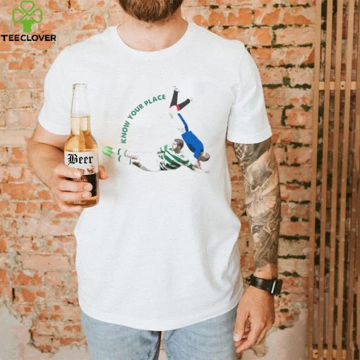 Know your Place soccer shirt