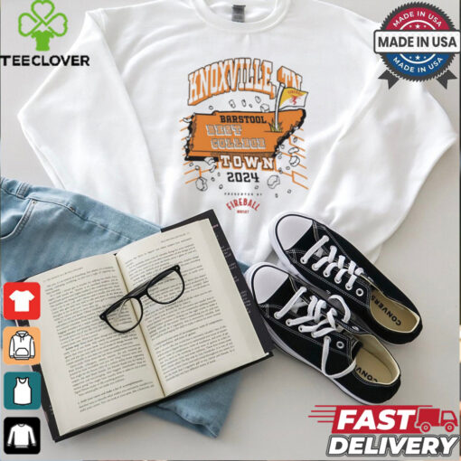 Knoxville TN Best College Town 2024 Fireball t shirt