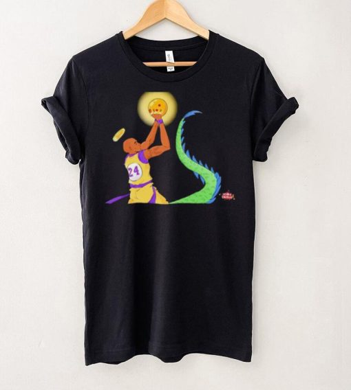 Kobe Bryant 24 Dragon Ball art shirt