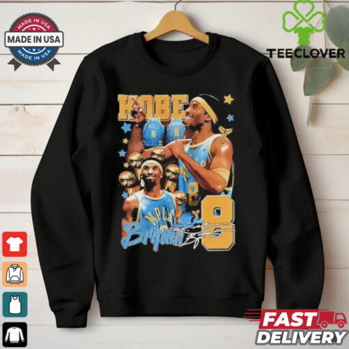 Kobe Bryant 8 signature 90s vintage shirt