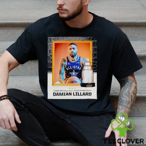 Kobe Bryant All Star Game MVP Damian Lillard poster hoodie, sweater, longsleeve, shirt v-neck, t-shirt