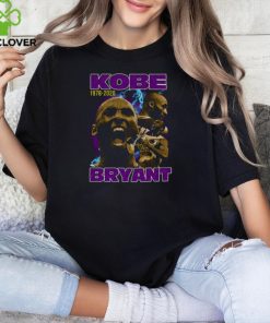 Kobe Bryant Best 24 Ever Retro Black Double Sided T Shirt