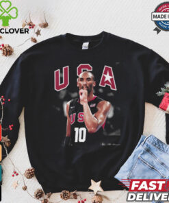 Kobe Bryant Celebration USA Basketball Signature T Shirt