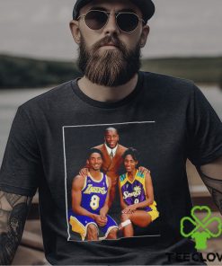 Kobe Bryant Magic Johnson and Lisa Leslie pic shirt