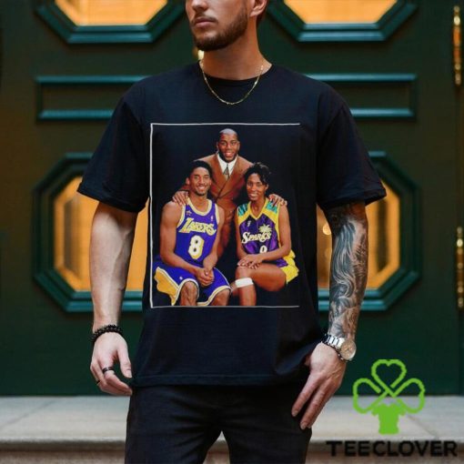 Kobe Bryant Magic Johnson and Lisa Leslie pic shirt