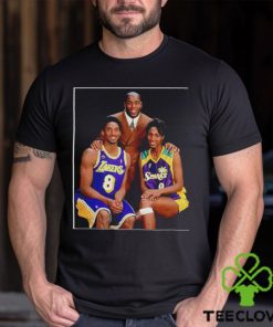 Kobe Bryant Magic Johnson and Lisa Leslie pic shirt