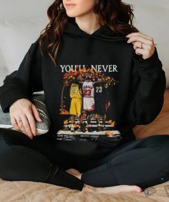 Kobe Bryant Michael Jordan Lebron James You’ll Never Walk Alone Signatures Shirt