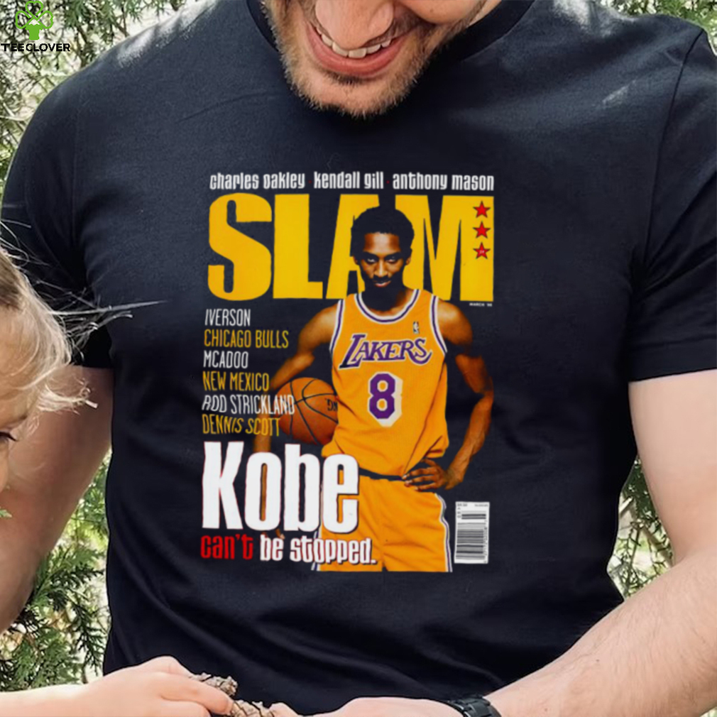 combineren Huidige verontreiniging Kobe Bryant Nba Finals Los Angeles Basketball Slam Magazine 1998 Cover La  Lakers Shirt - Teeclover