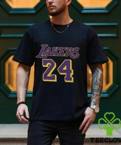 Kobe Bryant Nba Lakers 24 Adidas Logo Shirt