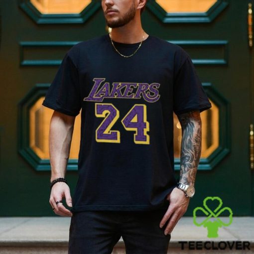 Kobe Bryant Nba Lakers 24 Adidas Logo Shirt