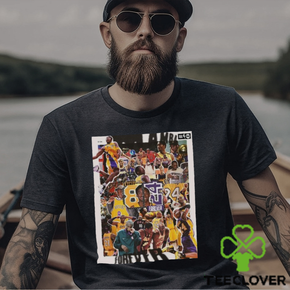 Kobe Bryant Two Legendary Numbers One legend 8.24 Forever T Shirt Kobe Bryant Two Legendary Numbers One legend 8.24 Forever T Shirt
