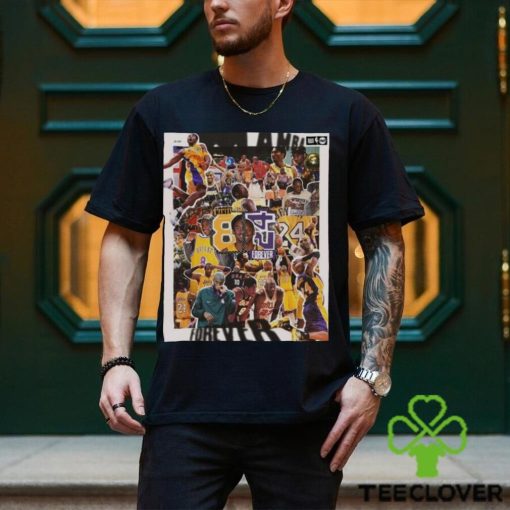 Kobe Bryant Two Legendary Numbers One legend 8.24 Forever T Shirt