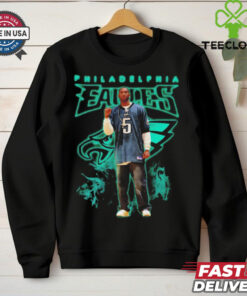 Kobe Bryant X Philadelphia Eagles NFL football celebration graphic shirt