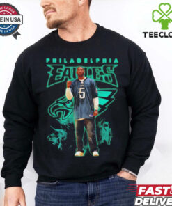 Kobe Bryant X Philadelphia Eagles NFL football celebration graphic shirt