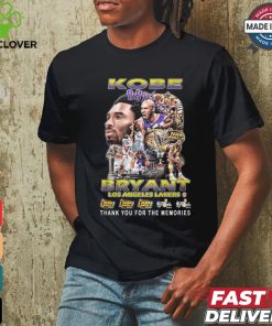 Kobe Bryant thank you for the memories hoodie, sweater, longsleeve, shirt v-neck, t-shirt