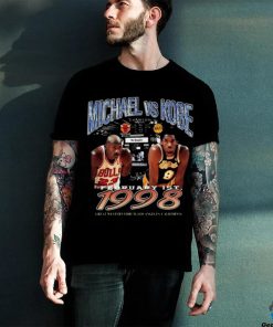 Kobe Bryant x Michael Jordan 1998 LA Lakers Basketball Player Gift T Shirt 3 Kobe Bryant x Michael Jordan 1998 LA Lakers Basketball Player Gift T Shirt