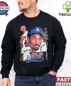 Kobe in Los Angeles Dodgers jersey graphic shirt 3 Kobe in Los Angeles Dodgers jersey graphic shirt