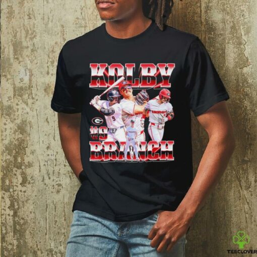 Kolby Branch Georgia Bulldogs player collage shirt