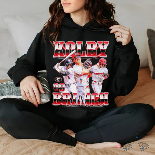 Kolby Branch Georgia Bulldogs player collage shirt