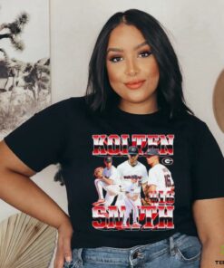 Kolten Smith Georgia Bulldogs player collage shirt