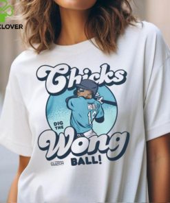 Kolten Wong Chicks Dig The Wong Ball MLBPA T Shirt