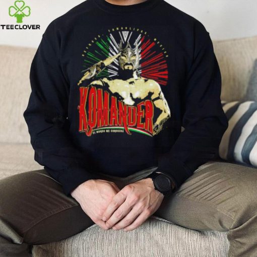 Komander El Mundo Me Conocera shirt