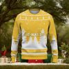 Komatsu Logo Wearing Santa Hat Christmas Gift Ugly Christmas Sweater For Men And Women Gift