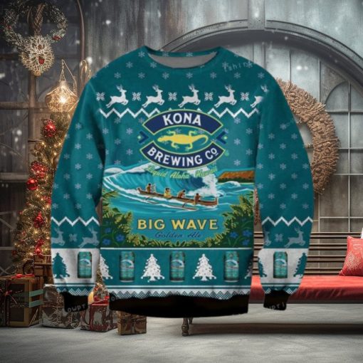 Kona Brewing Big Wave Golden Ale Ugly Sweater Party