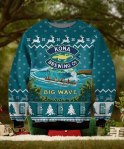 Kona Brewing Big Wave Golden Ale Ugly Sweater Party