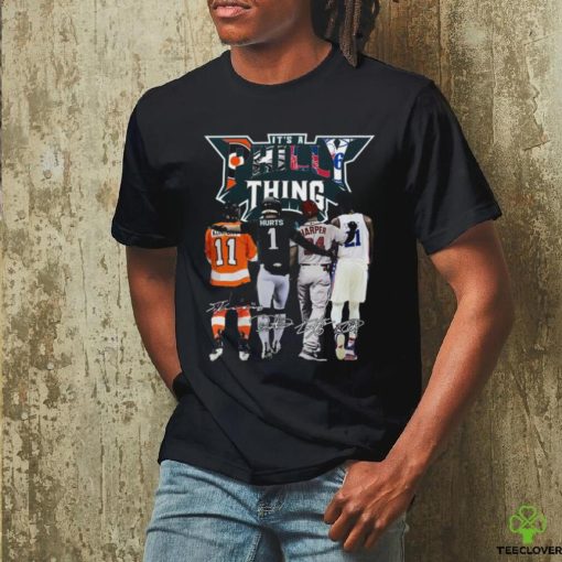 Konecny Hurts Harper and Embiid It’s A Philly Thing Signatures Shirt