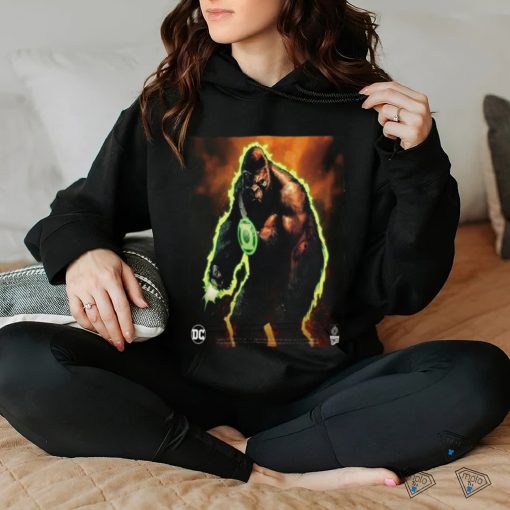 Kong As A Green Lantern On The Cover Of Justice League Vs Godzilla Vs Kong T hoodie, sweater, longsleeve, shirt v-neck, t-shirt