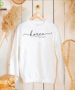 Korea handwritten calligraphic lettering hoodie, sweater, longsleeve, shirt v-neck, t-shirt