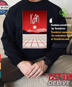 Korn Aug 14 2024 Zenith in Munich Germany Poster shirt 3 Korn Aug 14 2024 Zenith in Munich Germany Poster shirt