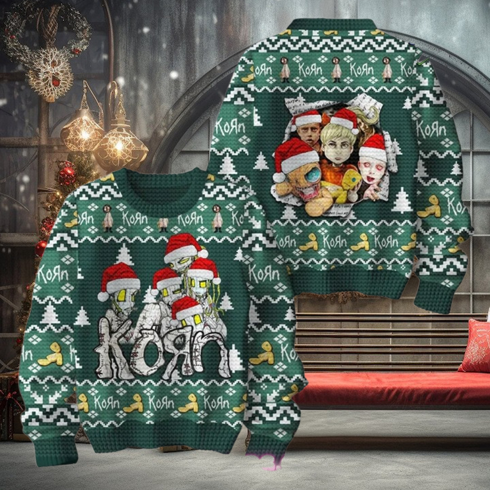 Korn Christmas Special Ugly Sweater Korn Christmas Special Ugly Sweater
