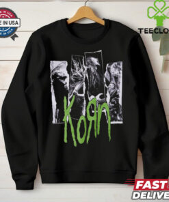 Korn Ripped Photo Panels T Shirt