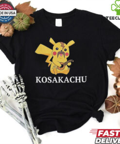 Kosakachu Pikachu play guitar shirt