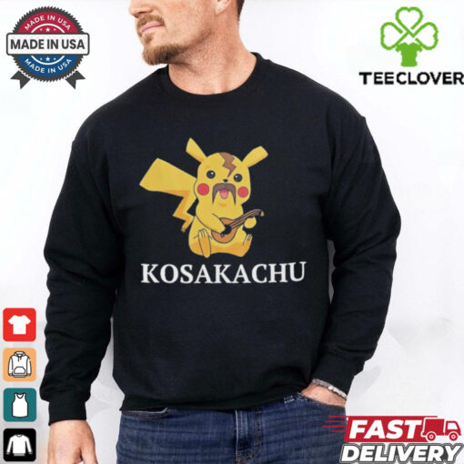 Kosakachu Pikachu play guitar shirt