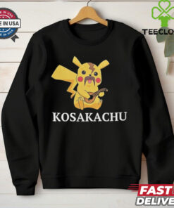 Kosakachu Pikachu play guitar shirt