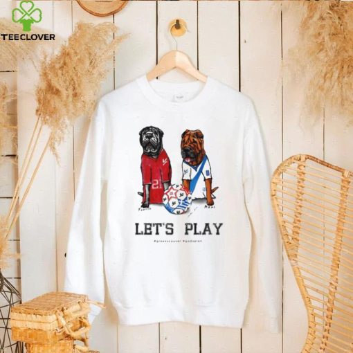 Kostas Tsimikas T Shirts With Two Dogs One Is With One Wearing A Liverpool Shirt And One Wearing A Greek shirt