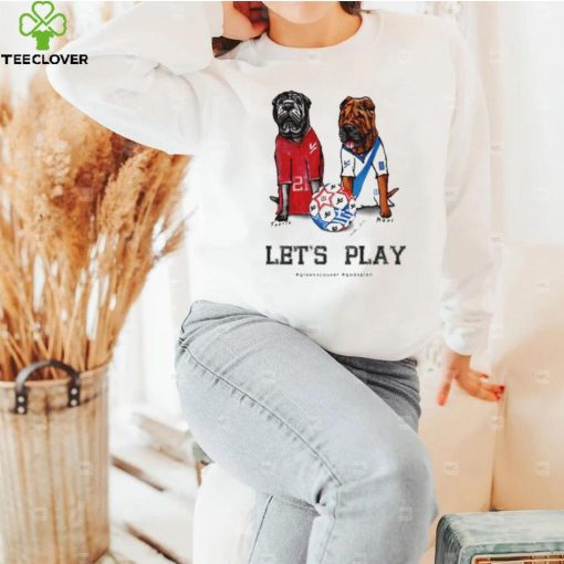Kostas Tsimikas T Shirts With Two Dogs One Is With One Wearing A Liverpool Shirt And One Wearing A Greek shirt