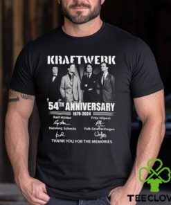 Kraftwerk 54th Anniversary 1970 2024 Thank You For The Memories T Shirt 2 Kraftwerk 54th Anniversary 1970 2024 Thank You For The Memories T Shirt
