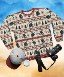 Krampus Ugly Christmas Sweatshirt, Funny Gothic Holiday Sweater