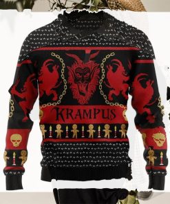 Krampus Ugly Knitted Christmas Sweater