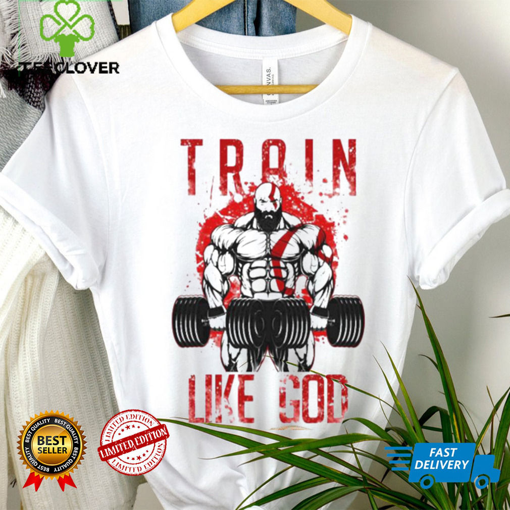 Kratos Train Like A God God Of War Shirt