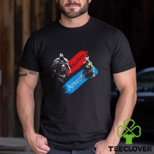Kratos X Atreus Father And Son T Shirt