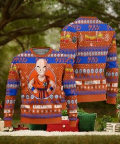 Krillin Anime Ugly Christmas Sweater Dragon Ball Z Xmas Gift