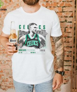 Kristaps Porzingis number 8 Boston Celtics basketball player paper poster hoodie, sweater, longsleeve, shirt v-neck, t-shirt